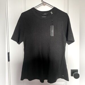 Heavy weight gray sweater blouse